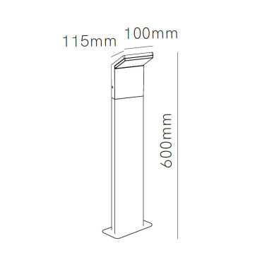 BENEITO FAURE CAM 60 Baliza Blanco 3000K