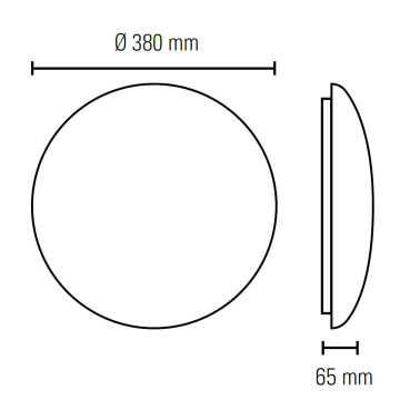 LIGHTED PLAFÓN LED 24W 4000K