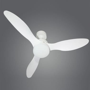 ALEMAR VALCANO Ventilador Blanco LED 107CM