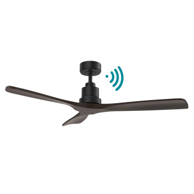 MARTEC MALLORCA DC Ventilador Negro-Nogal WIFI