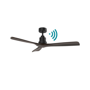 MARTEC MINI MALLORCA DC Ventilador Negro-Nogal WIFI