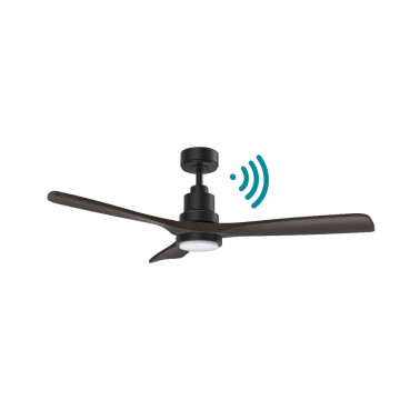 MARTEC MINI MALLORCA DC LED Ventilador Negro-Nogal WIFI