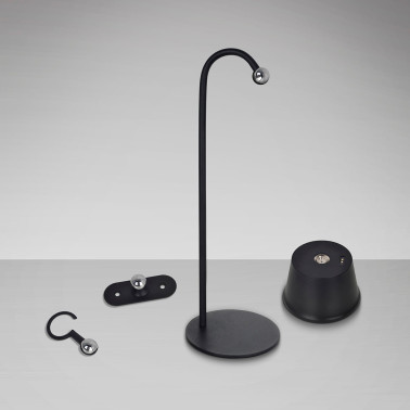 SCHULLER CUCO Sobremesa LED Negro