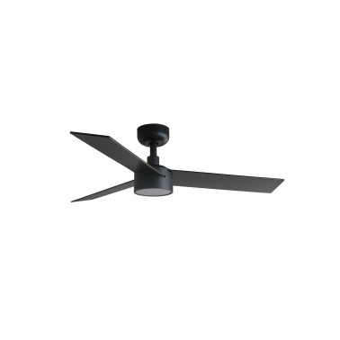 FARO RUDDER S LED Ventilador Negro-Nogal