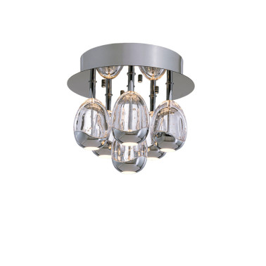 SCHULLER ROCÍO Plafón 6L Cromo Dimable