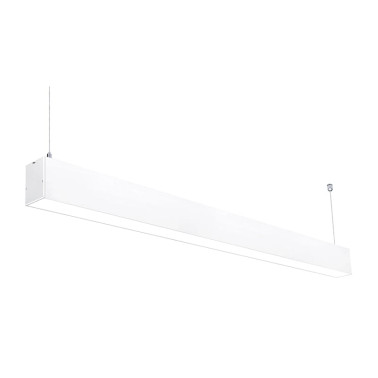 LIGHTED Lineal LED de Suspensión Curie Blanca 40W