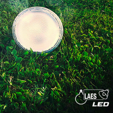 LAES Bombilla PAR30 LED 10W 24º IP65 3000K