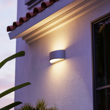 FORLIGHT AREA Aplique IP65 E27 Blanco