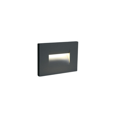 ONE LIGHT Empotrable Rectangular Antracita 3,6W