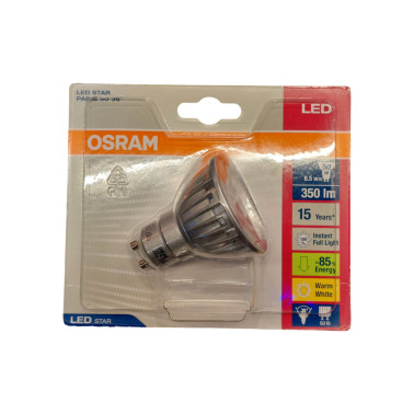 OSRAM LED STAR Bombilla GU10 36º 2700K