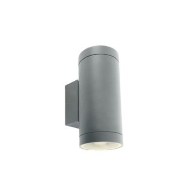 ONE LIGHT Aplique IP65 Gris 2L E27 PAR30