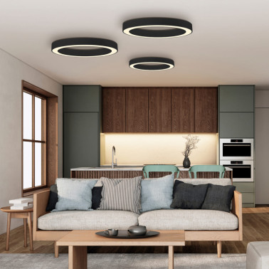 ACB ALISO 470 Plafón Negro CCT