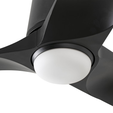 FARO HEY TUB LED S Ventilador Negro