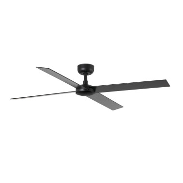 FARO RUDDER L 4 Ventilador Negro-Nogal