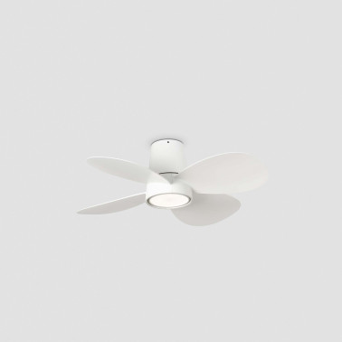 FARO KLOVER S Ventilador Blanco LED CCT DIM