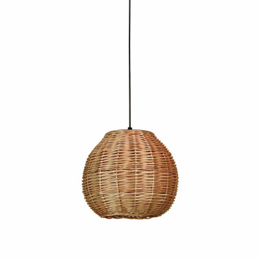 EXO LIGHTING NATURAL S 300 Colgante Mimbre Oscuro