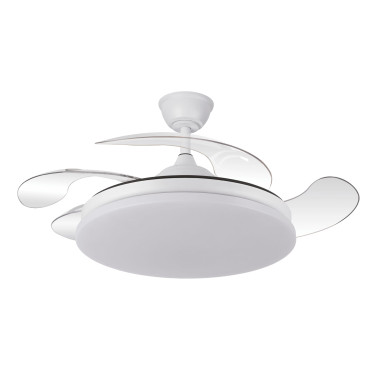 Plafón Ventilador Blanco 4 Aspas CCT