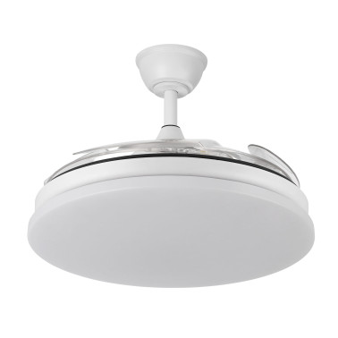 Plafón Ventilador Blanco 4 Aspas CCT