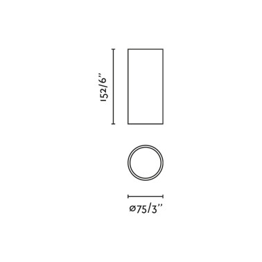 FARO ROL 15W Plafón Blanco