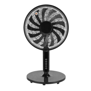 FABRILAMP TORBELLINO Ventilador De Pie Negro