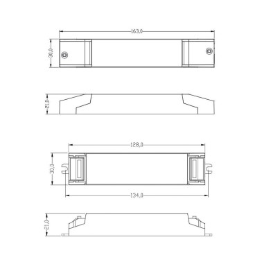 FARO Driver 0,38-36W 350mA 2,5-50VDC DALI