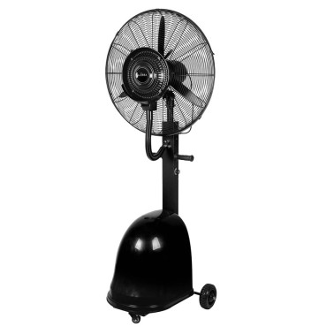 FABRILAMP NAPOLEON Ventilador Negro Con Nebulizador