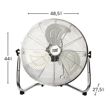 FABRILAMP LIBIS 485 Ventilador De Pie Cromo