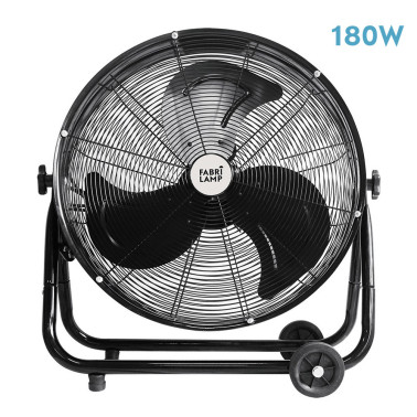 FABRILAMP PONIENTE 750 Ventilador De Pie Negro