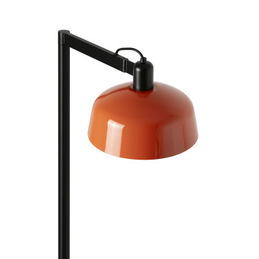 FARO TATAWIN Metal Lámpara de Pie Naranja Rojizo