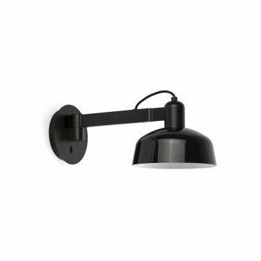 FARO TATAWIN Metal Aplique de Brazo Negro