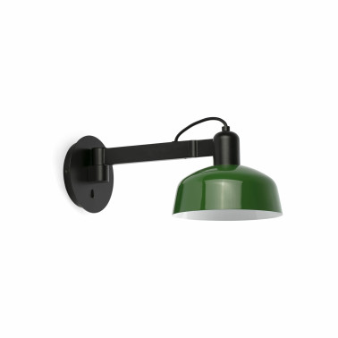 FARO TATAWIN Metal Aplique de Brazo Verde