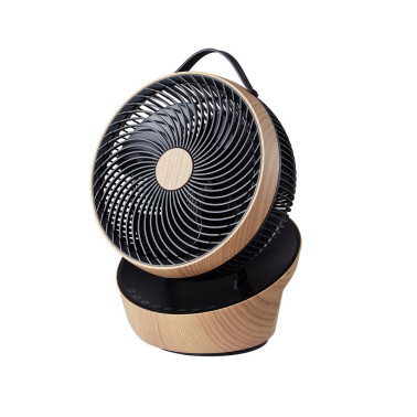 FABRILAMP PETIRROJO Ventilador Sobremesa Negro/Haya