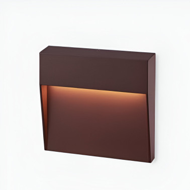 LED BAY GRAD SQ Señalizador Cuadrado Corten