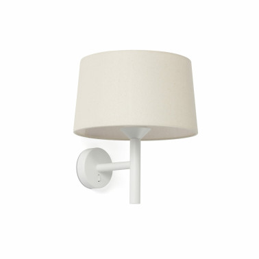 FARO WINDSOR Aplique Blanco-Lino