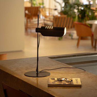 FARO MARTINICA Lámpara Sobremesa Negra