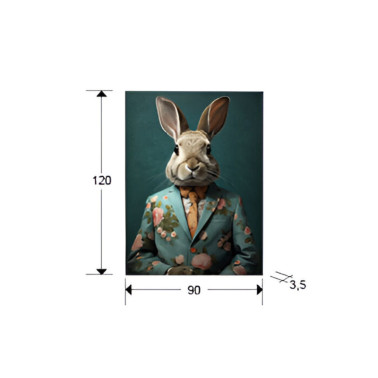 SCHULLER MR. RABBIT Acrílico 90x120