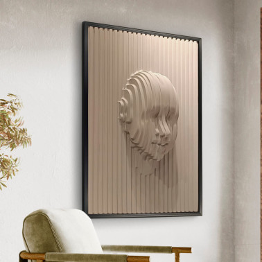 SCHULLER BEIGE FACE Bajorrelieve 93x123