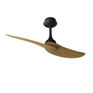 MANTRA IPANEMA II Ventilador Negro-Madera 2 Palas