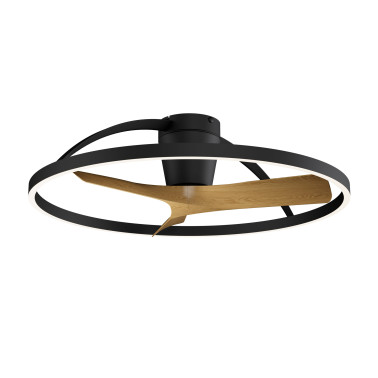 MANTRA NEPAL II Ventilador Plafón Negro-Madera