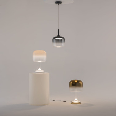 MAYTONI SPIRITO Colgante Negro de Vidrio LED