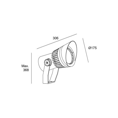 LEDSC4 Hubble Cob 175 Proyector 4000K
