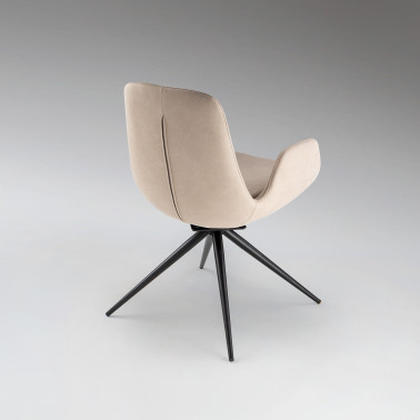 SCHULLER ZUNA Silla Giratoria Beige