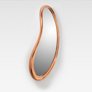SCHULLER BRIGITTE 67x166 Espejo Oro Rosa