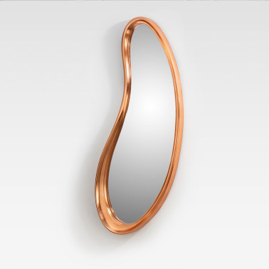 SCHULLER BRIGITTE 67x166 Espejo Oro Rosa