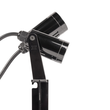 HOFF LIGHT CANCUN Proyector con Estaca Negro IP67