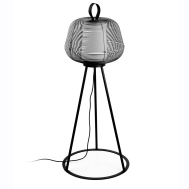 FARO NARA Lámpara de Pie Negra