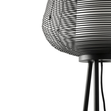FARO NARA Lámpara de Pie Negra