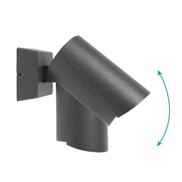 Luminaria orientable
