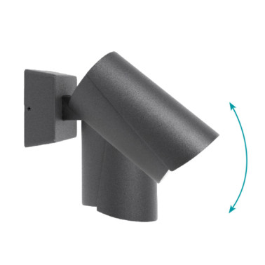 Luminaria orientable