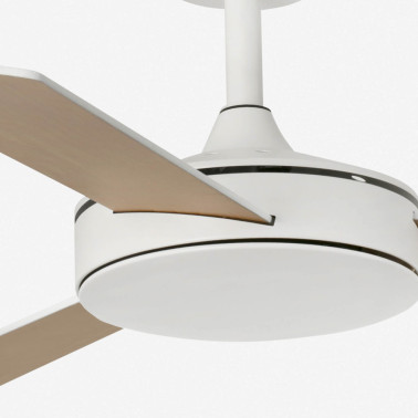 FARO MINI MALLORCA S Ventilador Blanco-Arce TUYA